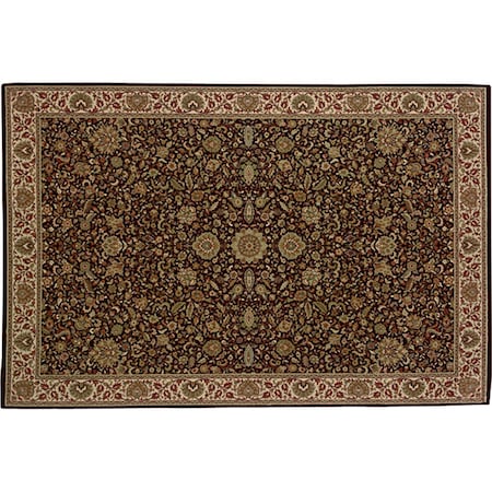 Sphinx By Oriental Weavers Area Rugs, Ariana 172D2 6X9 Rectangle - Brown/ Ivory-Polypropylene A172D2200285ST